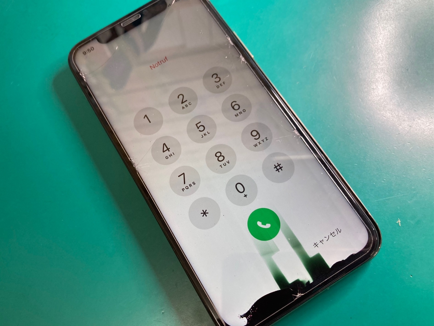 iPhoneフロントパネル交換修理作業時間60分~お気軽にお問い合わせください。