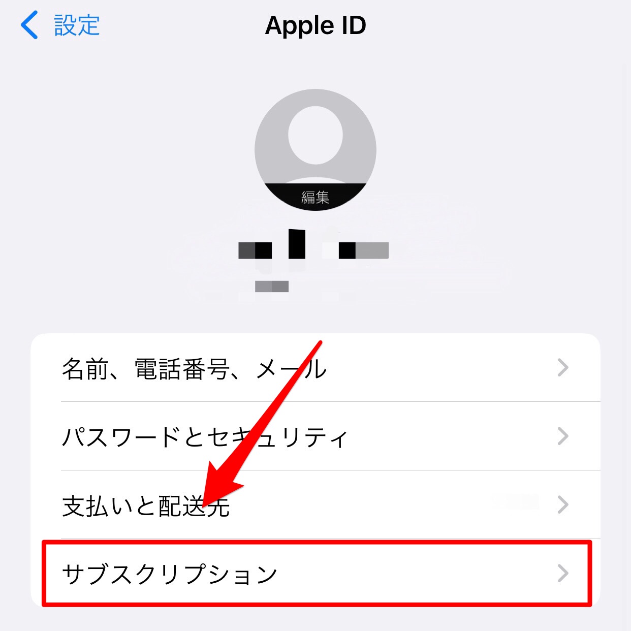 iPhoneのApple IDで契約中のサブスクサービスを確認する方法を紹介いたします。