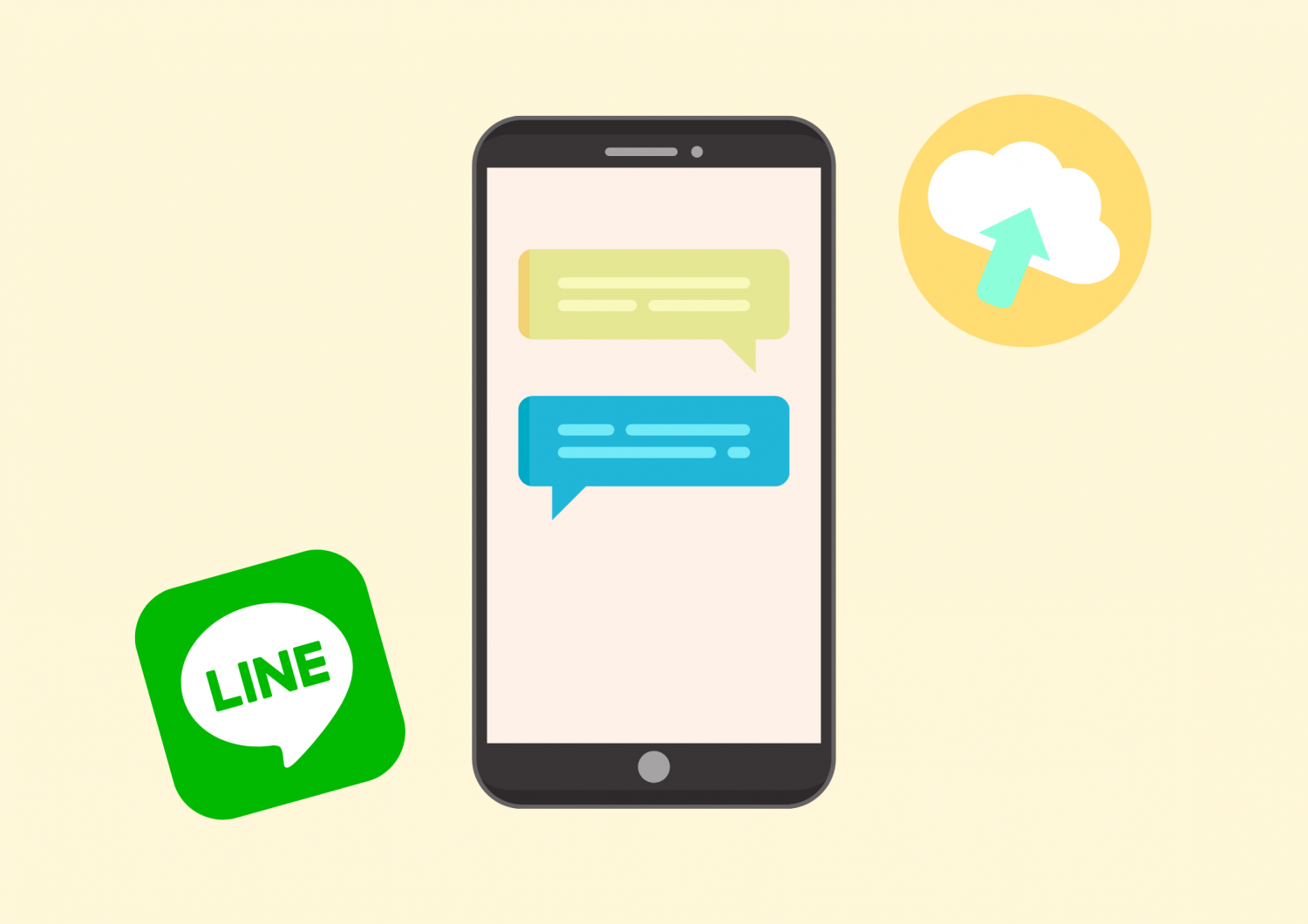 メッセージアプリ「LINE」トーク履歴のバックアップを行っていますか？