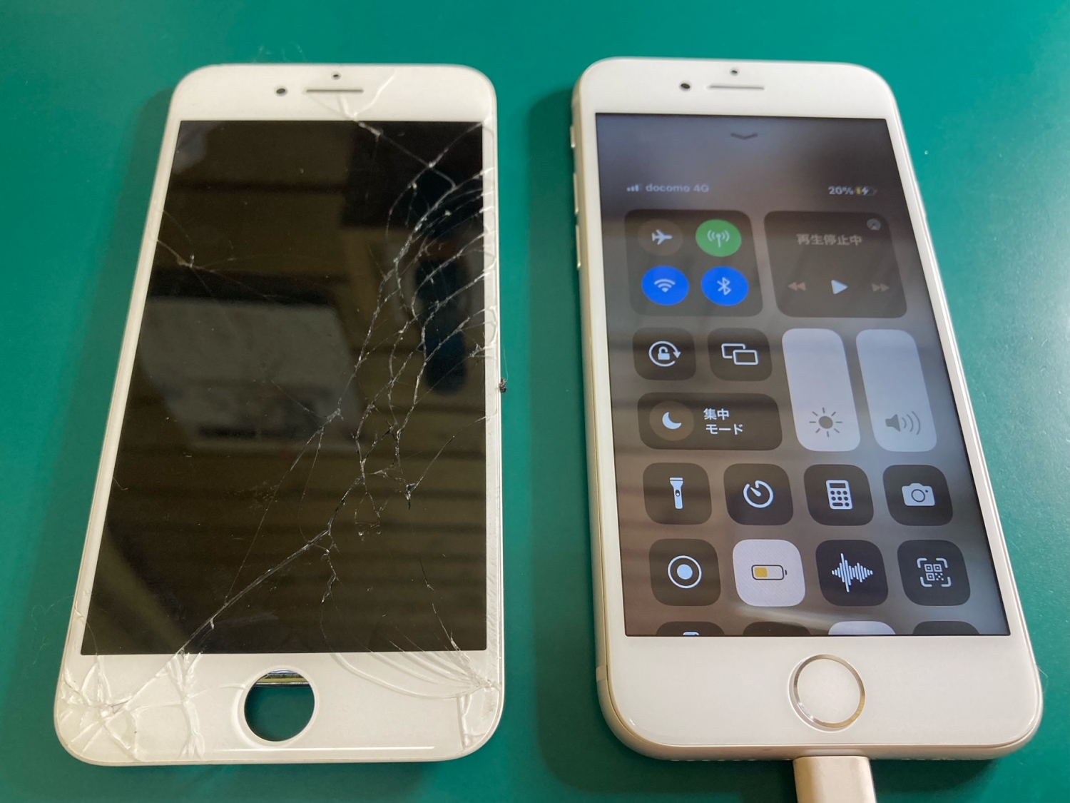 iPhoneガラス割れ・液晶異常の症状は、フロントパネル交換60分～お気軽にご相談ください。
