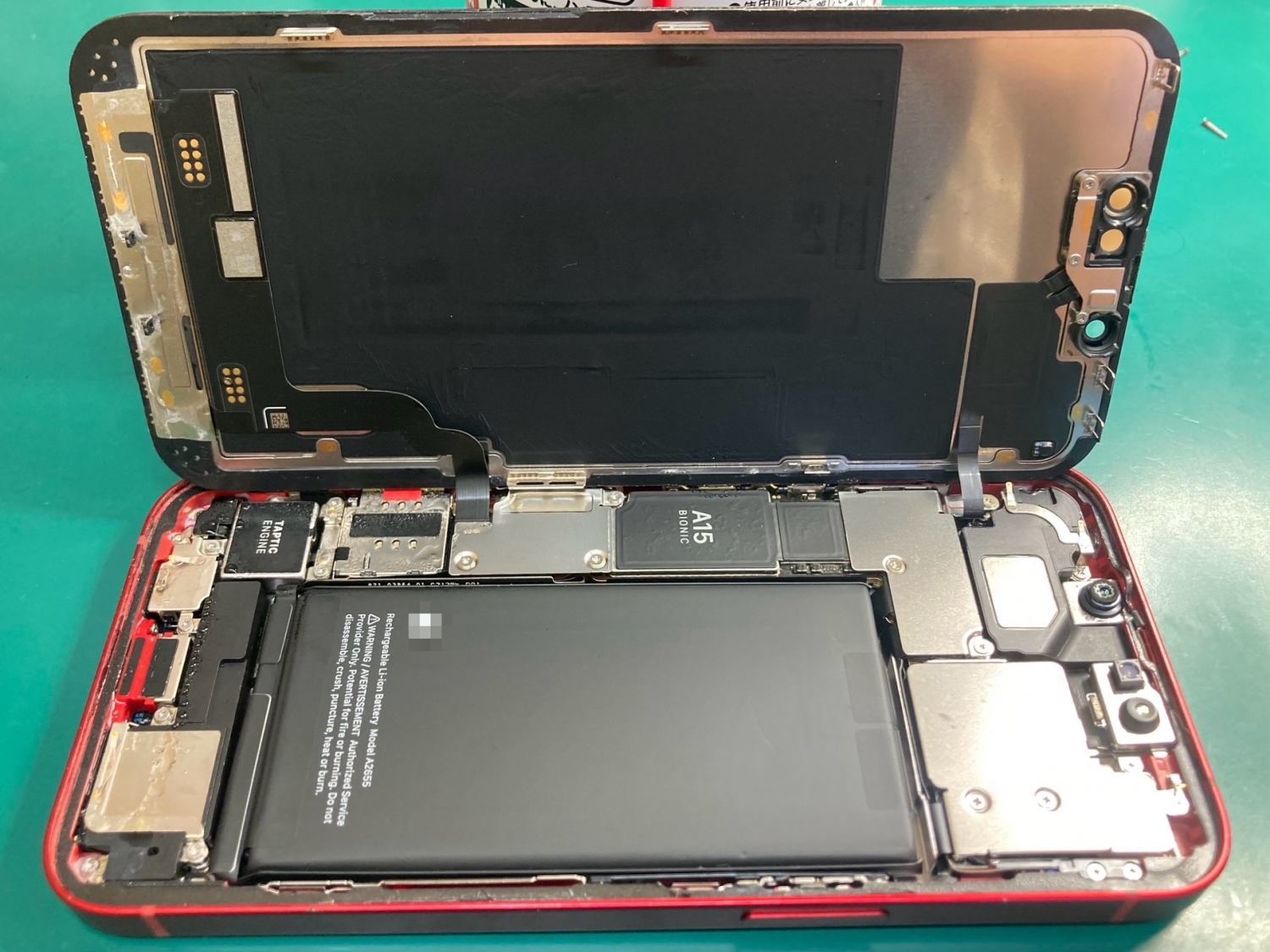 ウィンタースポーツ中にiPhone水濡れトラブル！画面交換でデータそのまま直りました。