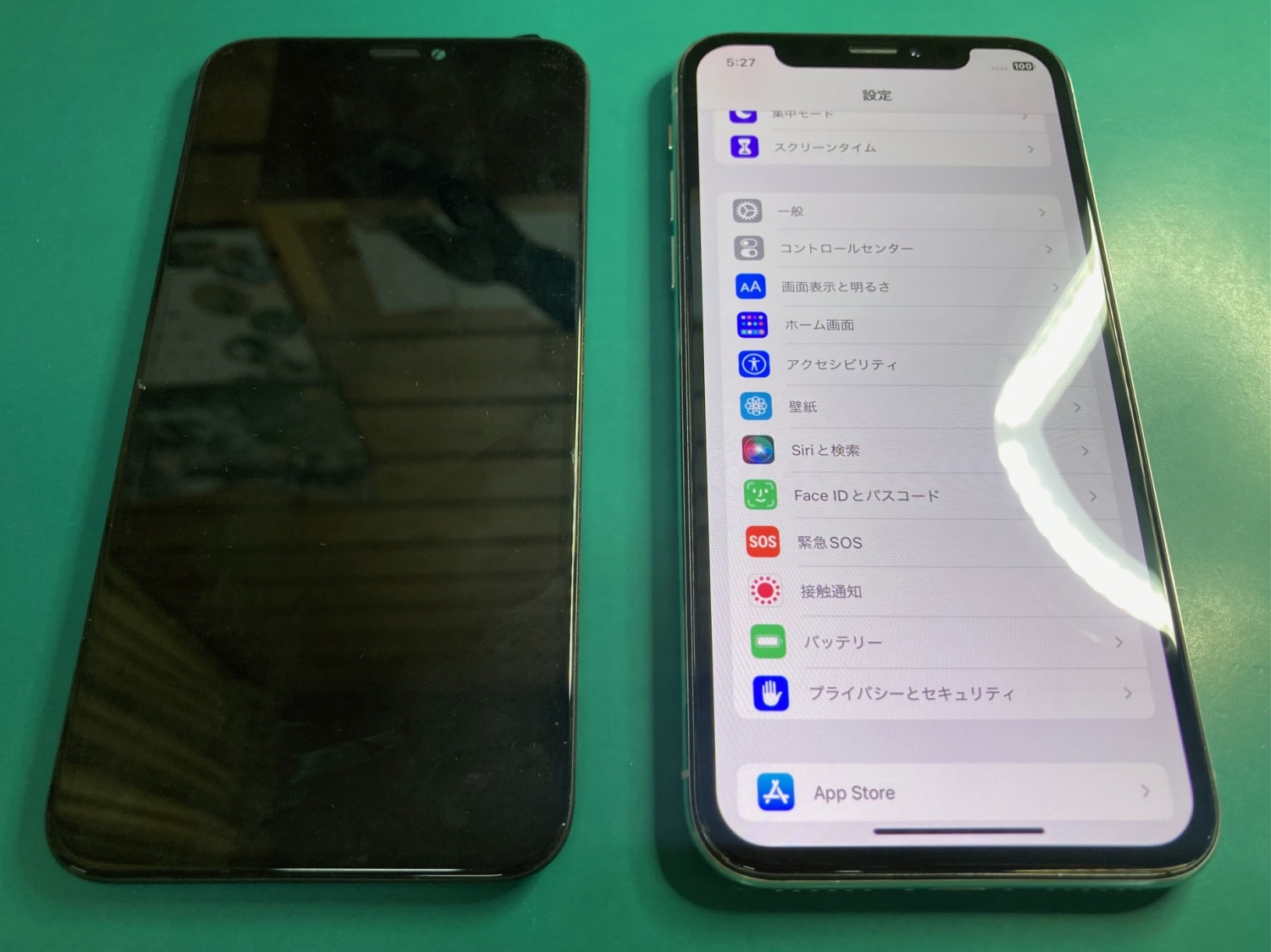 3階からiPhoneを落とした！画面トラブルのご相談をいただきました。