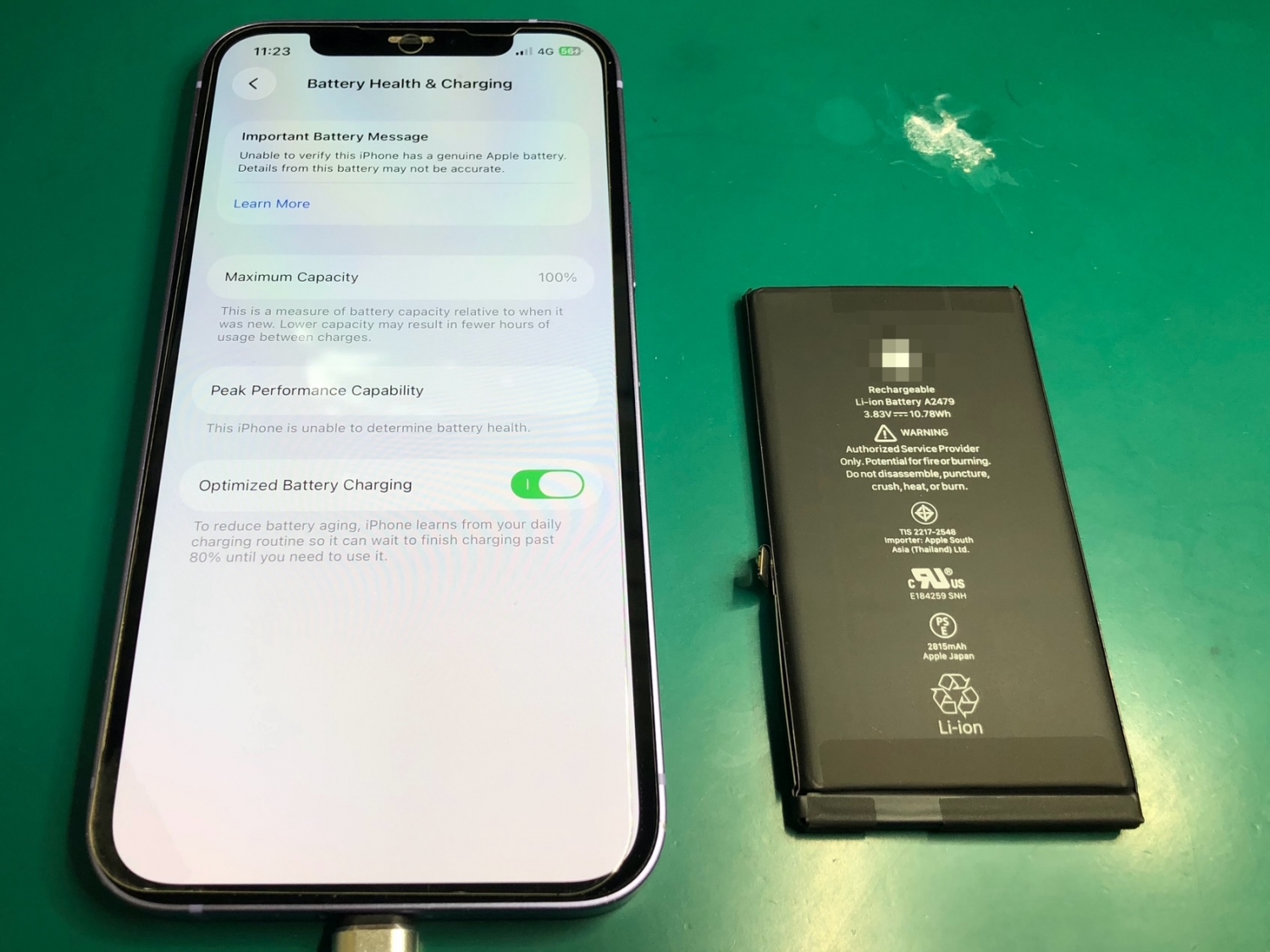 作業時間90分〜iPhone 12バッテリー交換お気軽にお問い合わせください。