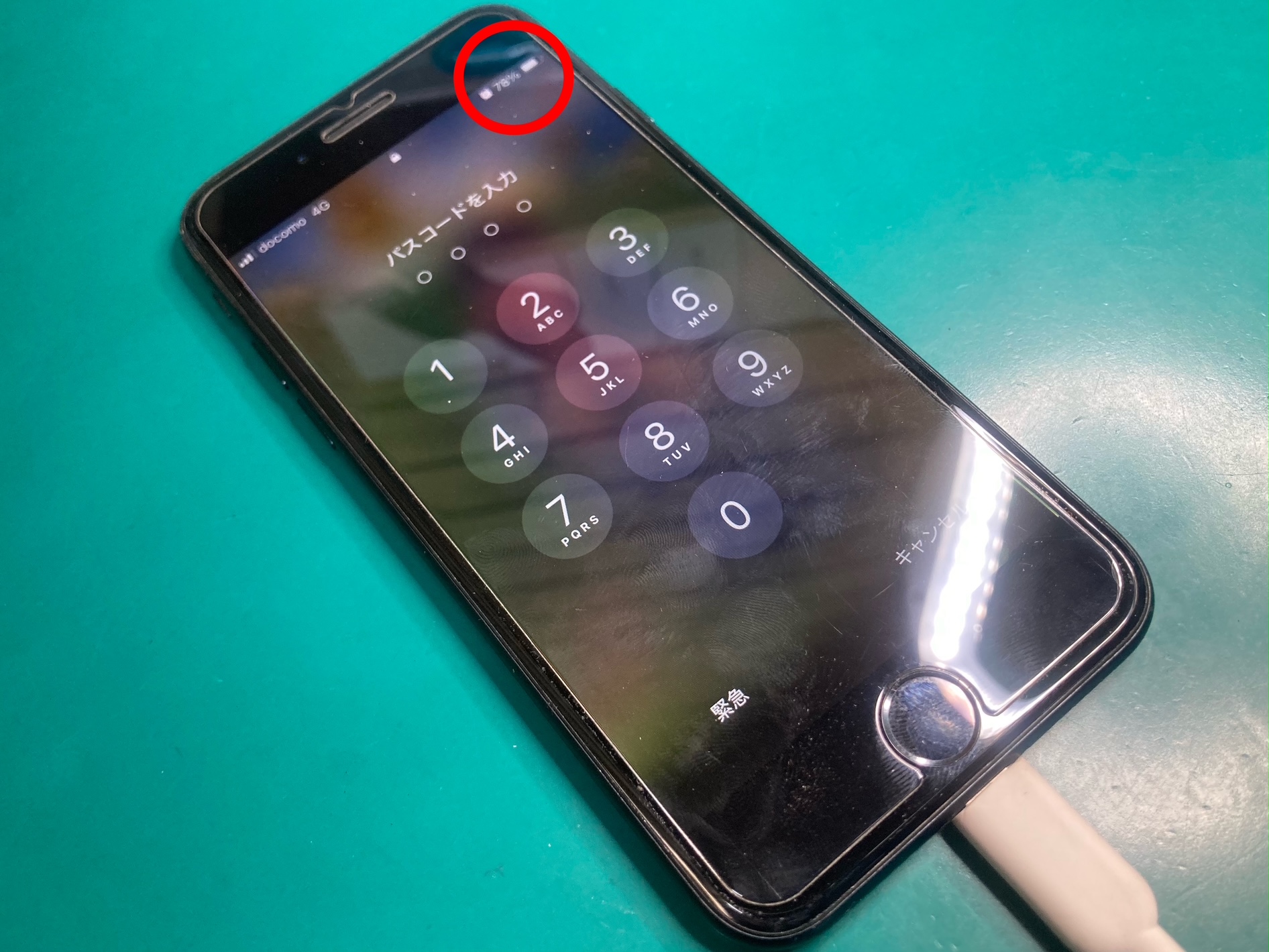 iPhone充電ケーブルを認識しない問題、ドックコネクタ交換で直りました