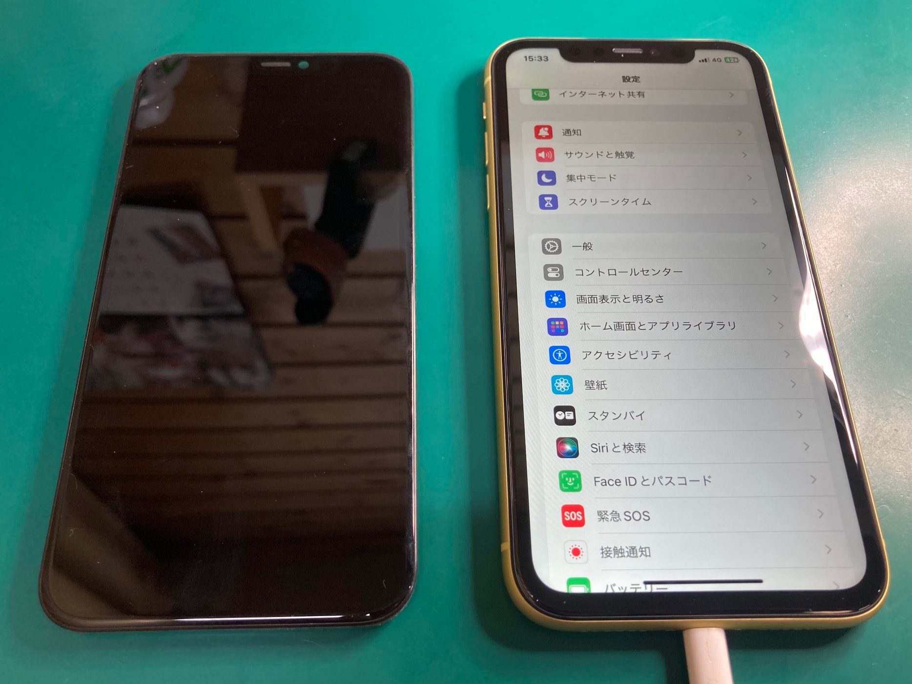 まとめiPhone非純正パネルセット(動作問題ありません) 中古iPhoneが非正規品パネルと判明！画面が青い！ゲームが反応